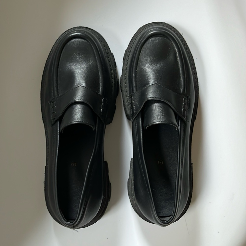 Alohas Trailblazer Chunky Loafer Black Leather